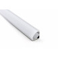 Профиль для LED ленты накл. угловой 1616 (2000х16x16мм) Шир. ленты до 10мм (рассеив. БЕЛЫЙ матовый, загл.-2шт., креп.-4шт.) SF-1616 SWG