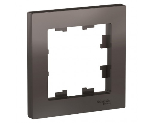 Schneider electriс AtlasDesign Мокко Рамка 1-постовая,  ATN000601