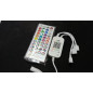 Контроллер для RGB лент Bluetooth (5-24V, пульт 40кн., 2 выхода, 2A х 3 канала, 72-144W)