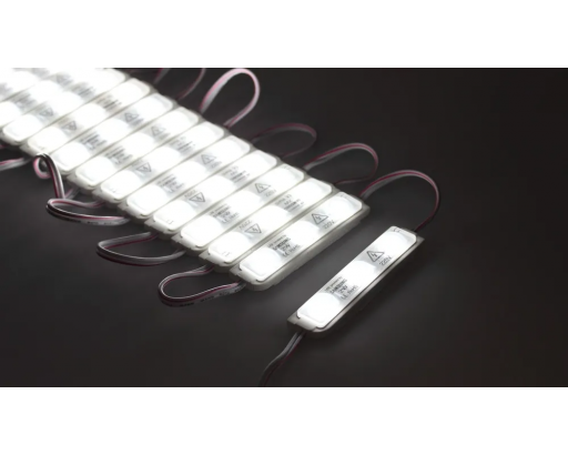 Светодиодный модуль Белый SMD2835-3LED-220V-2W, IP65 (220V-9820)