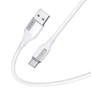 Кабель USB - Type-C MIVO MX-53T, силиконовый, 2.4A (1 м)