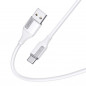 Кабель USB - Type-C MIVO MX-53T, силиконовый, 2.4A (1 м)