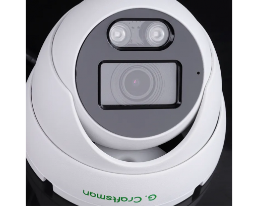 Камера IP GA-HFI-M8SS 2,8mm 8Мп уличная, купольная, SONY, IR подсветка до 25м, 0,005 люкс, H265, WDR120дБ, детектор движ., POE, микрофон, 20fps