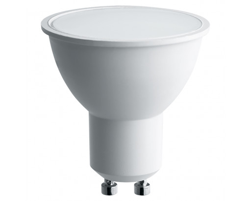 Лампа светодиодная Отражатель GU10 15W 220V 6400K Матовая MR16 1275Лм (50х57мм) Saffit SBMR1615 (55223)