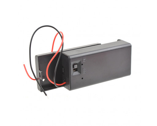Отсек для элементов питания ROBITON Bh1x9V/switch с выключателем и двумя проводами