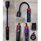 Фонарь ручной гибкий (аккум. с зарядкой от USB, магнит, зум, PM10-TG) M-8040