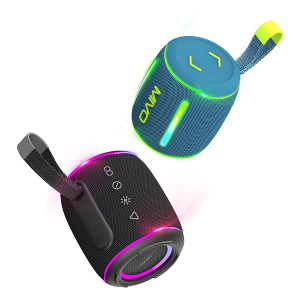 Портативная Bluetooth колонка MIVO M28 (10W , IPX6, Aux-in, USB, Bluetooth 5.3, 1800mAh, RGB)