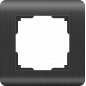 WERKEL Рамка Stream Графит на 1 пост    WL12-Frame-01 /W0012104