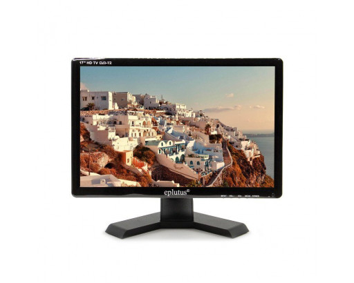 Телевизор Eplutus EP-173T (Smart TV, 17", Android 14, TFT ЖК, Wi-Fi, HDMI, 16:9, DVB-T2)