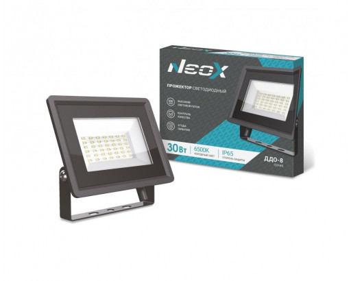 Прожектор Светодиодный  30W 6500К ДДО-8  3150Лм IP65 (143x125x25) NEOX 4003