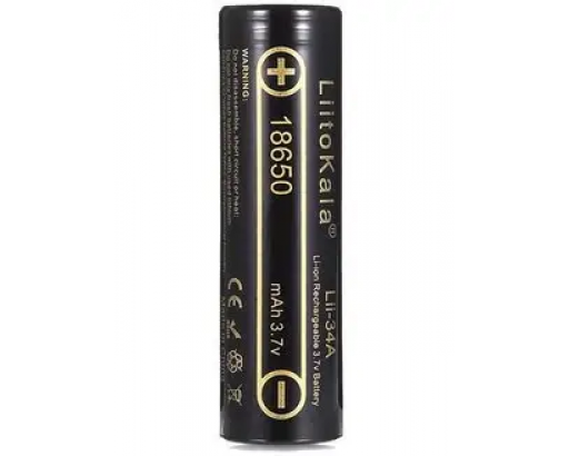 Аккумулятор 18650 Li-ion 3,7V 2900mAh без защ., высокий контакт   LiitoKala Lii-29A