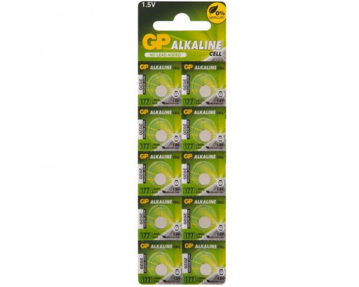 Батарейка G -4 (G4/LR626/LR66/377A/177) Alkaline 1,5V GP