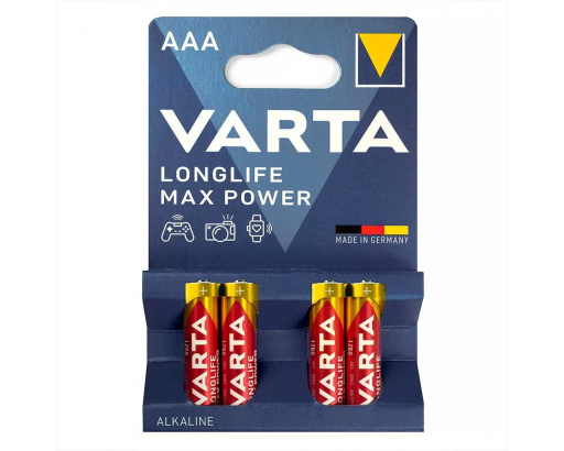 Батарейка LR03 Varta  LONGLIFE MAX POWER (MAX TECH) 4703 Alkaline