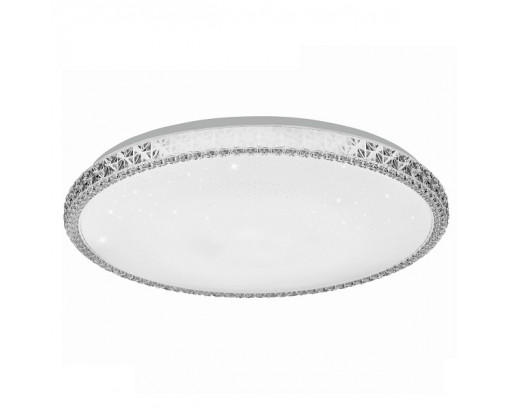 Светильник LED  декор LEEK  85W 5000К 2К-4К-6К Мистерия (7400лм) d490x80 звездн. небо Pluton 815501