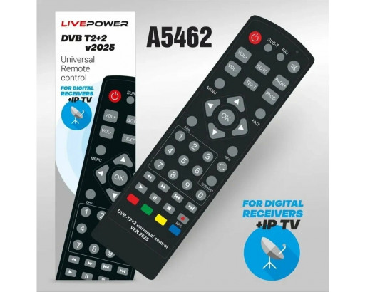 Пульт Универсальный DVB-T2+2+IPTV UNIV ver. 2026