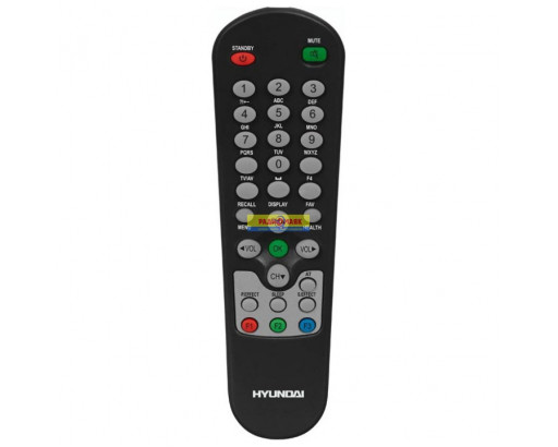 Пульт HYUNDAI H-TV2115SPF    (пульт №   R-116D)    СЕРЫЙ