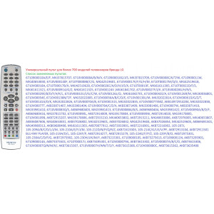 Пульт Универсальный для LG RM-158CB (корпус 6710V00077V) блистер