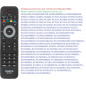 Пульт Универсальный для PHILIPS RM-670C+ (корп.типа 2422 549 01834/911 и проч (с кодом 3010) LCD аналог 40187