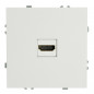 STEKKER СУ Эмили Белый фарфор Розетка HDMI 2.0 (механизм)  RST00-5118-01 (50163) 1/12/120