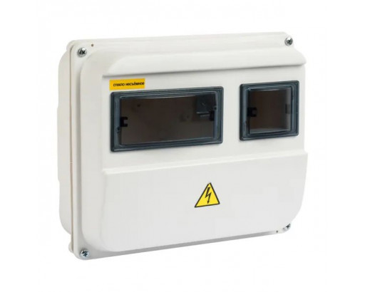 Щит ЩУРН-П-1ф 3 мод.  IP54 (270х224х110) EKF навесной (ПЛАСТИК)