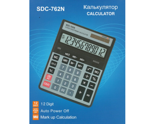 Калькулятор SDC-762N