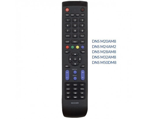 Пульт DNS M28AM8 / DEXP F24B3100M, M24AM2