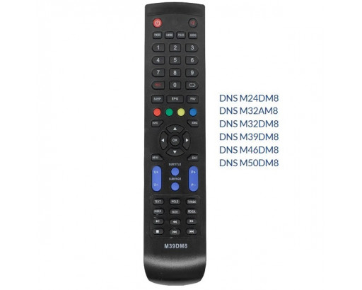 Пульт DNS M39DM8 rec (DEXP F42B7000М, F46B7000MD)