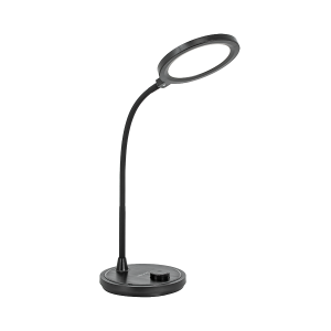 Светильник настольный ULTRA Light UL612 ( настольный, 16W  LED с зеркалом и с регул. уровня яркости) Черный