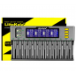Зарядное устройство Li-ion/Li-FE/Ni-MH/Cd LiitoKala Lii-S12 на 12акк.(26650/22650/26500/18650/14500/18490/16340/17670/17500/17355/10440/C/AA/AAA и др)