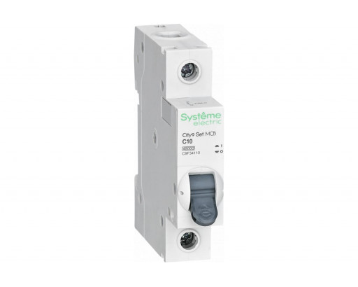 Автоматический выключатель Systeme electric City9 Set 1/10А   C9F34110
