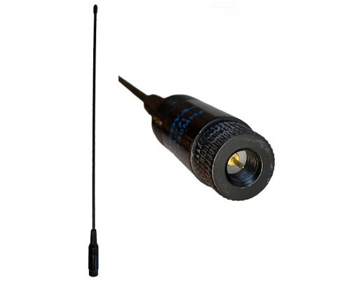 Антенна для радиостанции (130-174/400-500Mhz) длина-390мм SMA-male NA-771