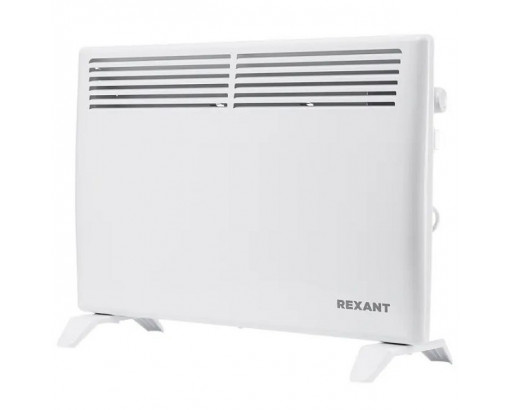 Конвектор обогреватель Rexant белый 1.5kW с механическим термостатом, X-нагревательный элемент  60-0116