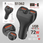 АЗУ deespi ES32 (2USB +2Type-C) 2PD30W+2QC3.0  72W