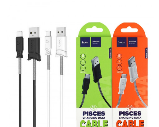 Кабель USB - Type-C HOCO X24 силикон (1 м)