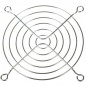Решетка для вентилятора 92мм, 6 колец, 4 отв, метал, хром  K-G09A06-4HA (92мм, 6 колец, 4 отв, метал, хром)