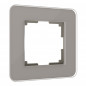 WERKEL Рамка Elite Дымчатый на 1 пост      W0012417