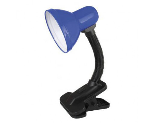 Светильник настольный Ultraflash UF-320 С06 Синий (60W)           (прищепка)