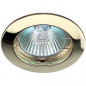KL1 GD литой простой MR16,12V, 50W золото    (Я)