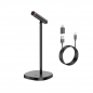 Микрофон настольный для компьютера (USB + Type-C) Hoco L16