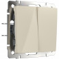 WERKEL Слоновая кость Перекрестный переключатель 2-кл   WL06-SW-1G-C / W1123003