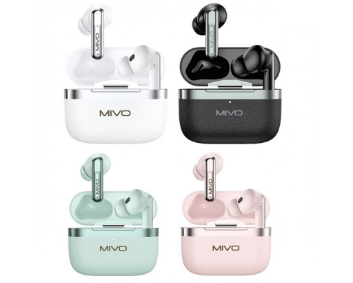 Наушники Bluetooth MIVO MT-20 (актив. шумоподавление ANC+ENC) 6 МИКРОФОНОВ
