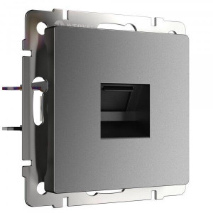 WERKEL Графит матовый Розетка Ethernet RJ-45 W1181064