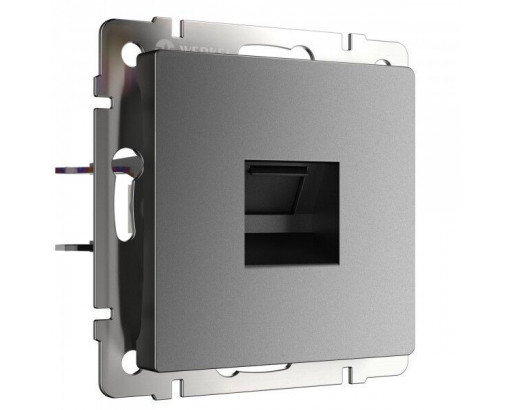 WERKEL Графит матовый Розетка Ethernet RJ-45 W1181064