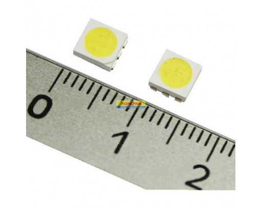 Светодиод ЧИП SMD-5050-                №1569      (БЕЛЫЙ)      5х5мм
