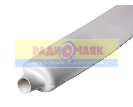 Термоусадочная трубка    40,0/20,0   1м    белая               REXANT  (24-0001)