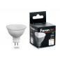 Лампа светодиодная Отражатель GU5.3 _6W 220V 4000K Матовая MR16 400Лм (50х52мм) Feron .PRO OSRAM LB-1606 38084