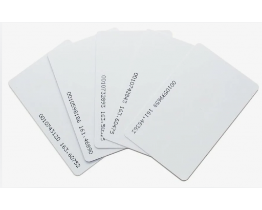 Электронный ключ (карта) EM4100 CLAMSHELL CARD, ТОНКАЯ, неперезаписываемый, с кодом, 125KHz формат EM Marine