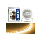 Лента 24v IP20 ТЕПЛЫЙ белый 11W/m КАТУШКА 5м PRO SMD2835 120LED/м 3000K 1100Лм Feron LS501 41056