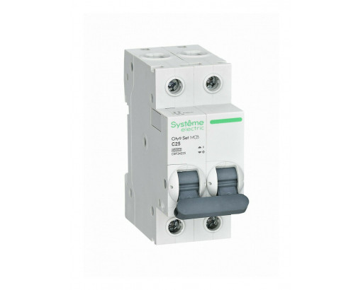 Автоматический выключатель Systeme electric City9 Set 2/25А   C9F34225