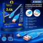 Кабель USB - Type-C Ugetus UG09 гелевый Силиконовый (1 м)